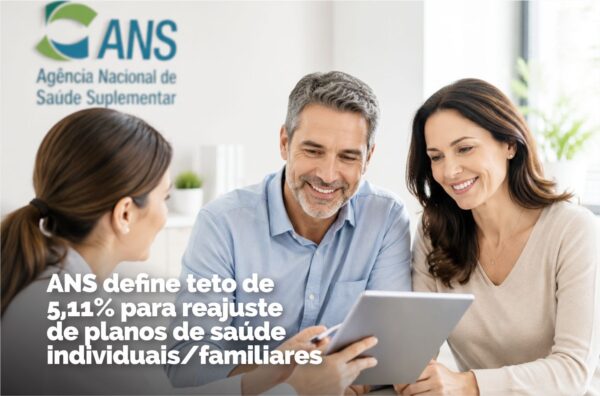 ANS define teto de 5,11% para reajuste de planos de saúde individuais/familiares
